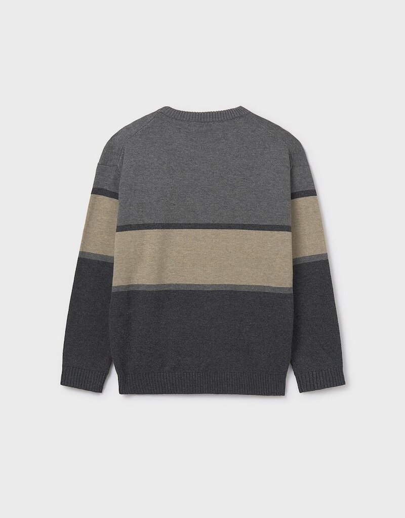 Mayoral Graphite Block Sweater