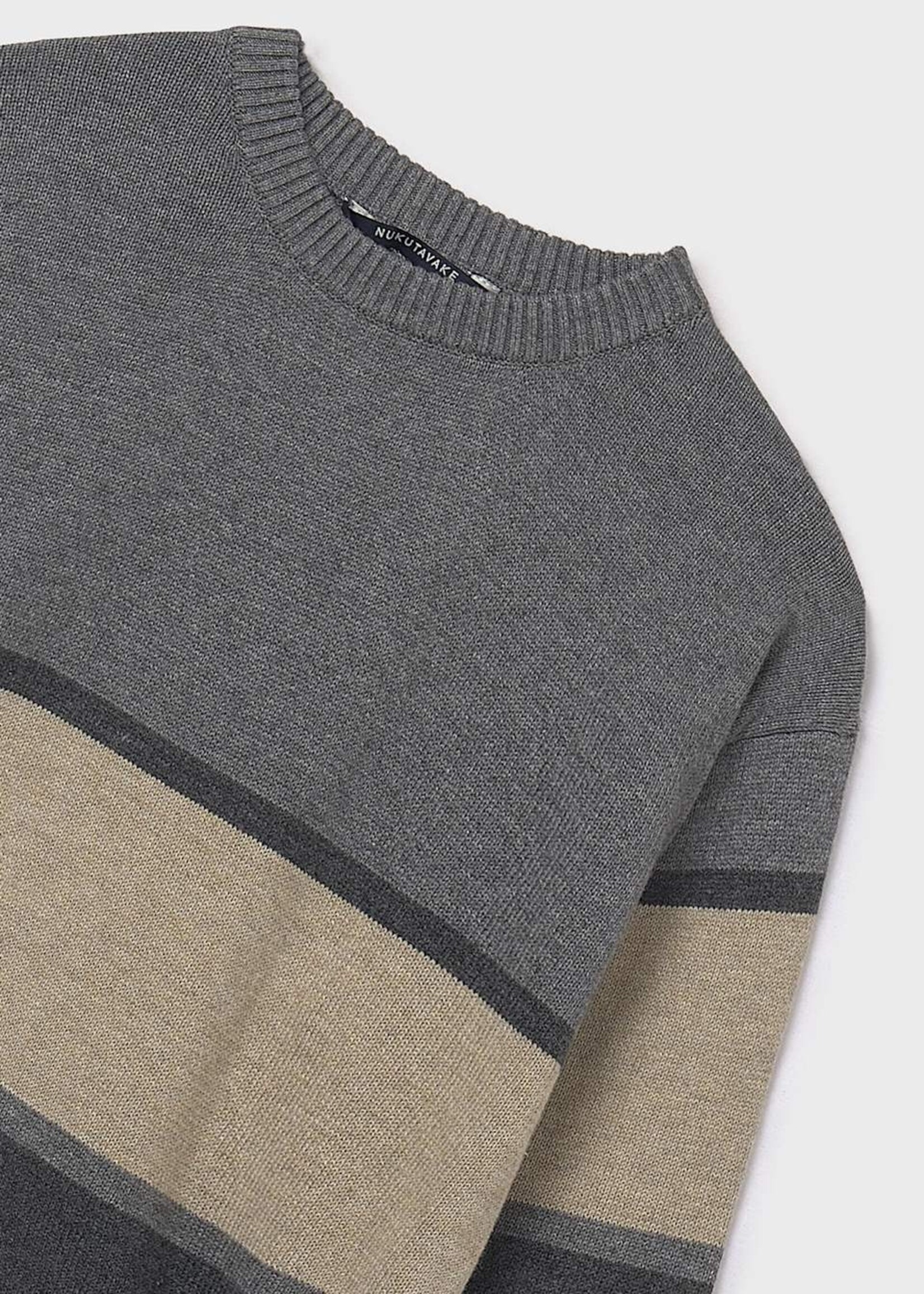 Mayoral Graphite Block Sweater