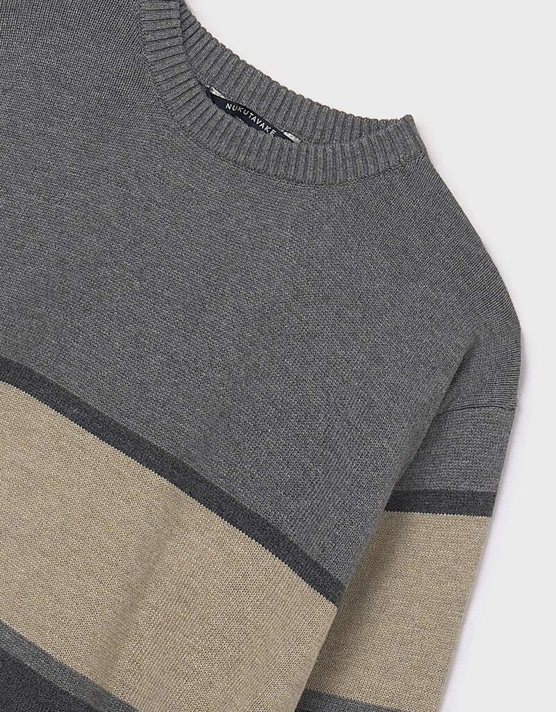 Mayoral Graphite Block Sweater