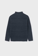 Mayoral Quarter Zip Eclipse Blue Sweater