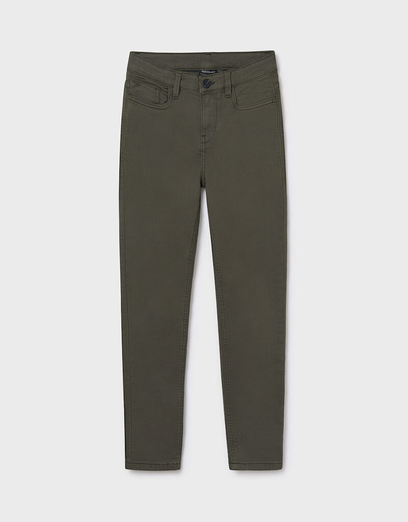 Mayoral Boys 5 Pocket Pant Dark Olive