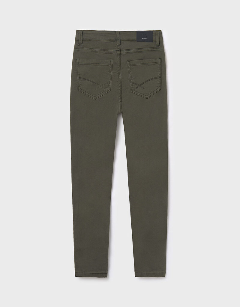 Mayoral Boys 5 Pocket Pant Dark Olive