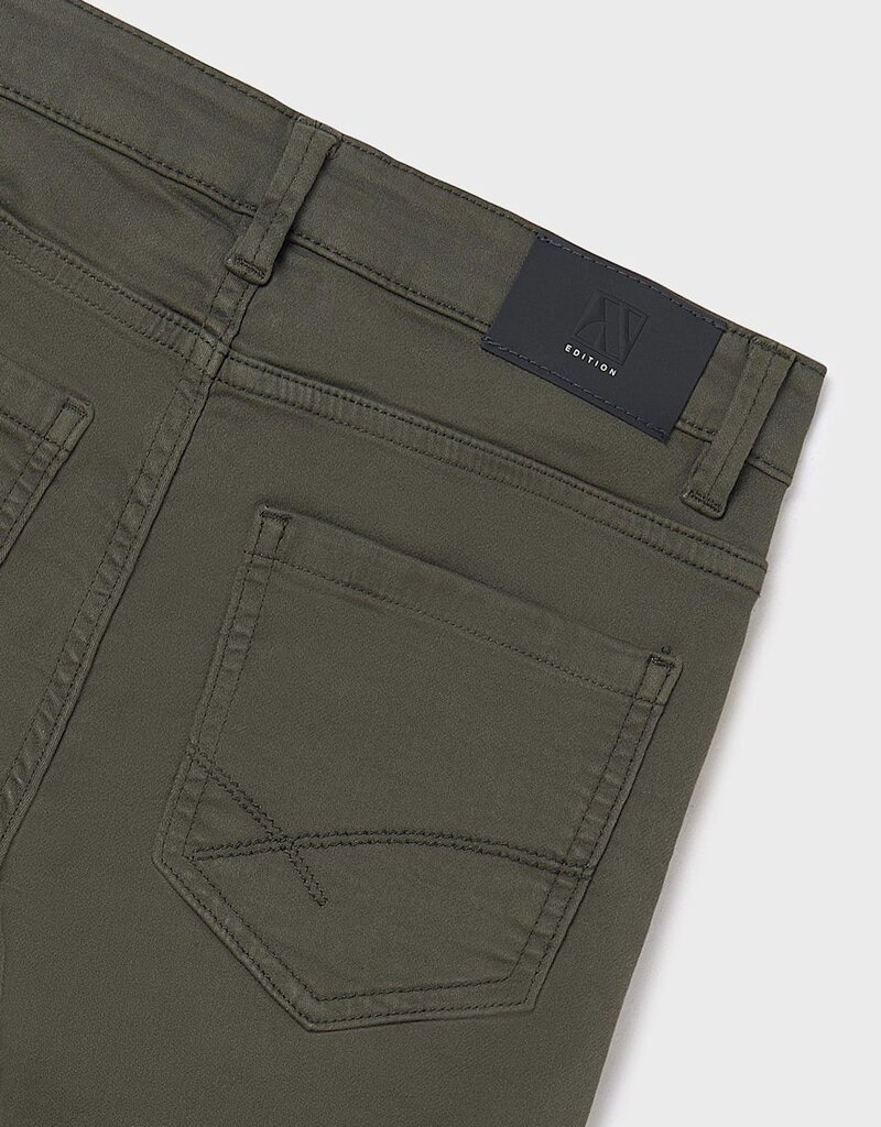 Mayoral Boys 5 Pocket Pant Dark Olive