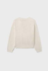 Mayoral Knit Cream Cardigan