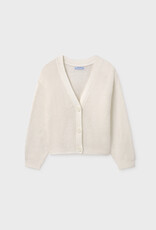 Mayoral Knit Cream Cardigan