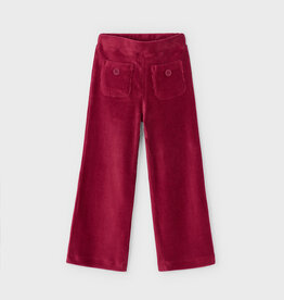 Mayoral Cherry Wide Whale Knit Pants