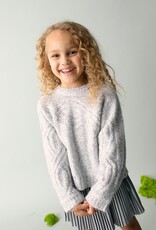 Mayoral Silver Sequin Sweater