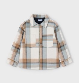 Mayoral Zip Carmel Plaid jacket