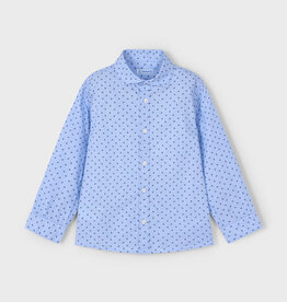 Mayoral SALE L/S Sky Blue Buttondown Shirt