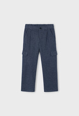 Mayoral Navy Dress Cargo Pants