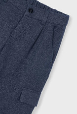 Mayoral Navy Dress Cargo Pants
