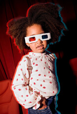 Mayoral L/S Strawberry Print Top