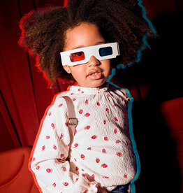 Mayoral SALE L/S Strawberry Print Top