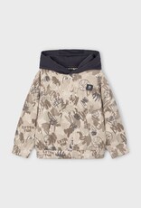 Mayoral Printed Pullover Tan