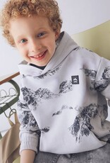 Mayoral Printed Pullover Smoke