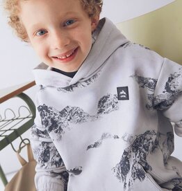 Mayoral Printed Pullover Smoke