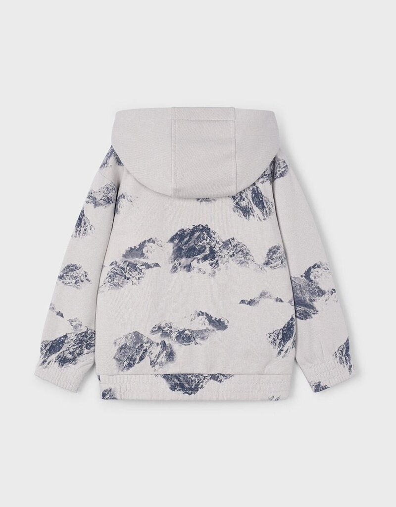 Mayoral Printed Pullover Smoke