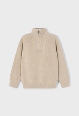 Mayoral Quarter Zip Sweater Chai