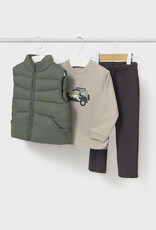 Mayoral Jeep Pullover Vest Pants Set