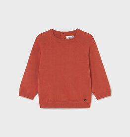 Mayoral SALE Boys Basic Cotton Orange Sweater