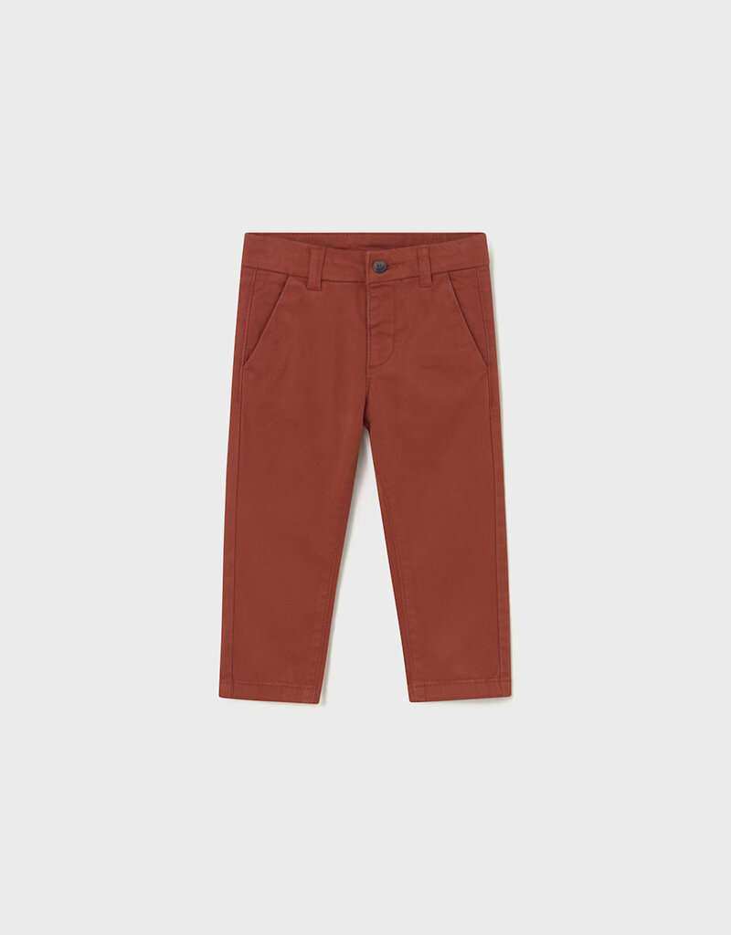Mayoral Boys Basic Pants Burnt Orange