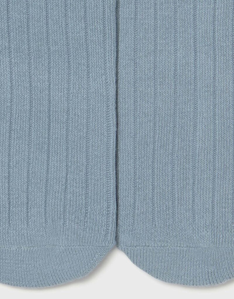 Mayoral Blue Bell Ribbed Tights