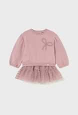 Mayoral Rose Tulle Skirt Set