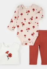 Petit Lem POPPY PRINT 3PC SET