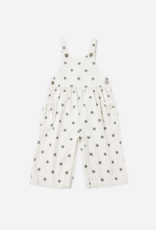Rylee + Cru Inc. WIDE LEG OVERALL MINI DAISY NATURAL