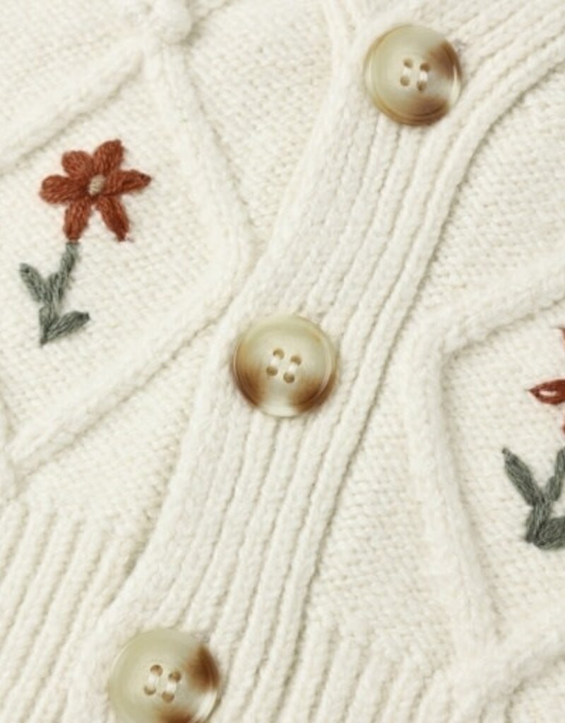 Rylee + Cru Inc. BOXY CROP CARDIGAN || RUBY DAISY
