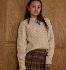 Rylee + Cru Inc. CAROLINA SWEATER || NATURAL SPECKLED TEEN