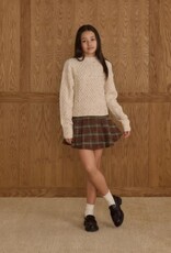 Rylee + Cru Inc. CAROLINA SWEATER || NATURAL SPECKLED TEEN
