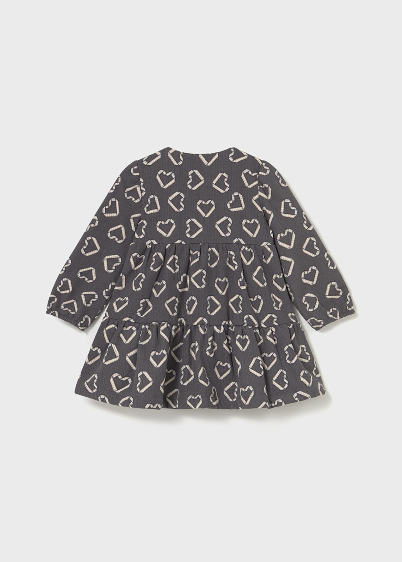 Mayoral Charcoal Print Dress