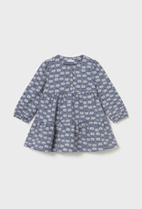 Mayoral Blue Bell Print Dress