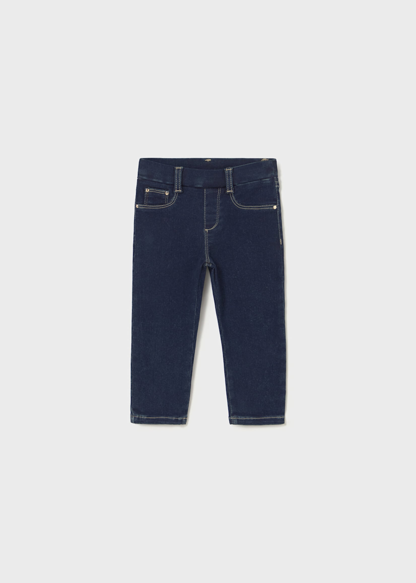 Mayoral Girls Super Dark Denim Jeans