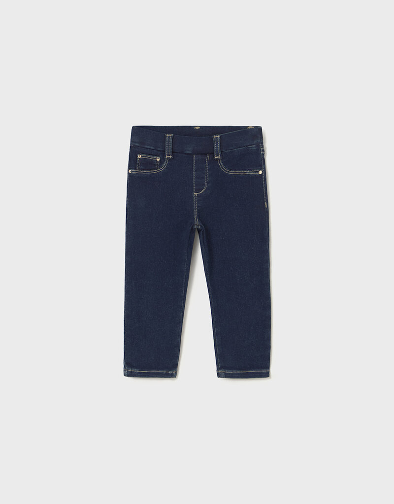 Mayoral Girls Super Dark Denim Jeans
