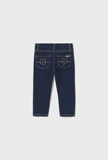 Mayoral Girls Super Dark Denim Jeans