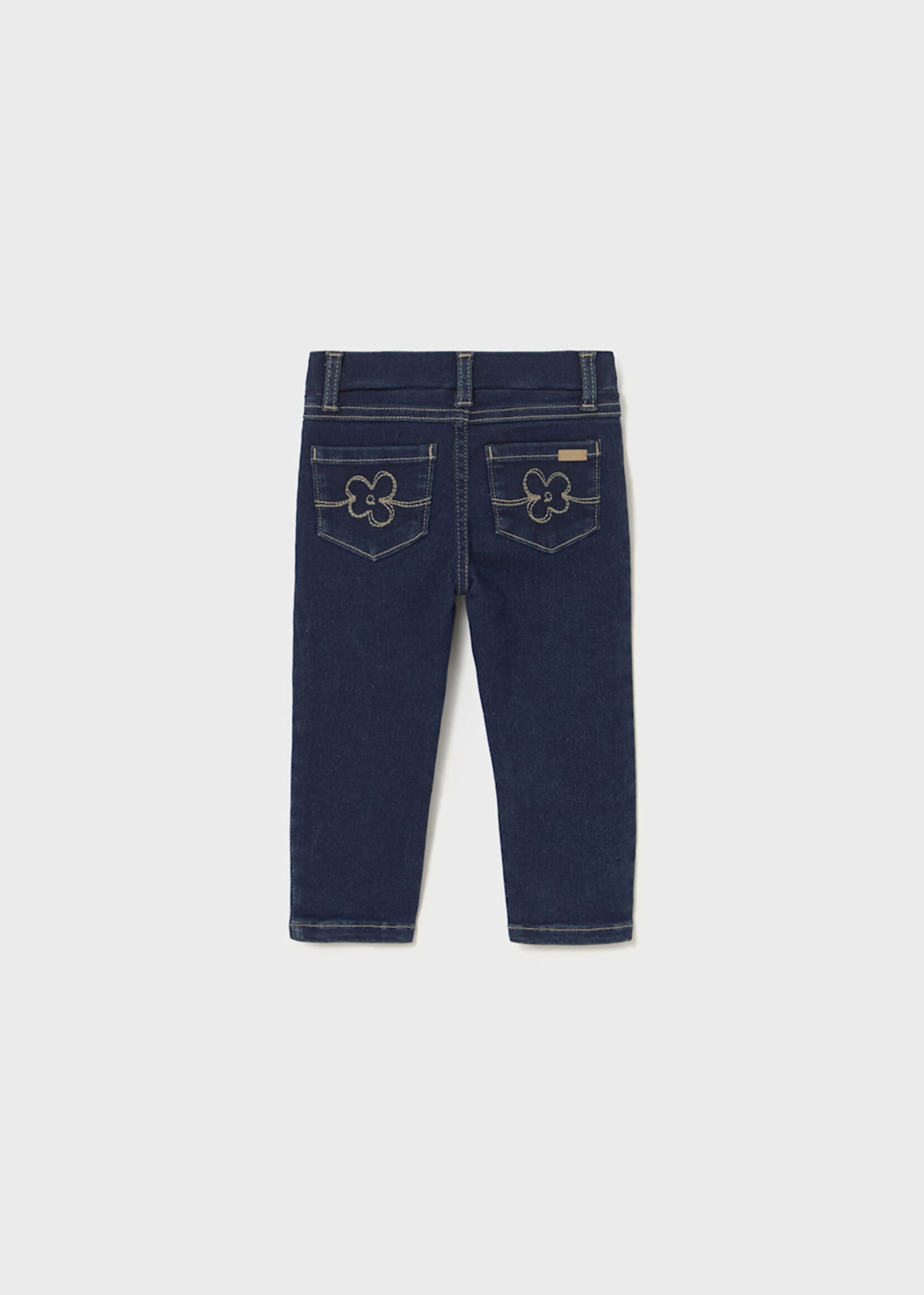 Mayoral Girls Super Dark Denim Jeans