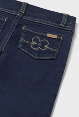 Mayoral Girls Super Dark Denim Jeans