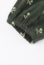 Rylee + Cru Inc. FREYA DRESS || BLOSSOM EMBROIDERY EVERGREEN