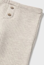 Mayoral Ribbed Flare Leggings Sand