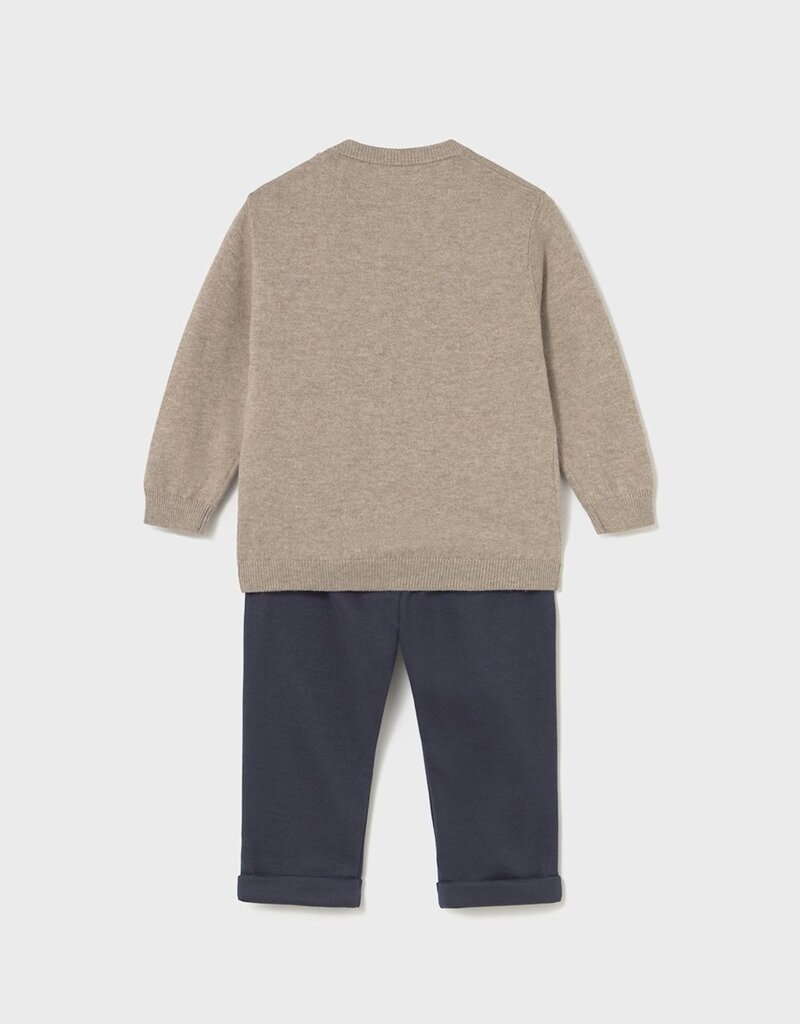 Mayoral Sweater w/Walrus Bear Pant Set
