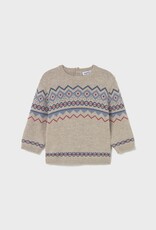 Mayoral Boys Chai Jacquard Sweater