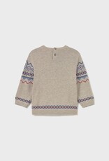 Mayoral Boys Chai Jacquard Sweater