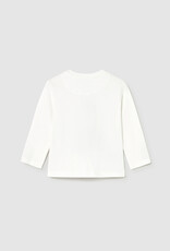 Mayoral Cream L/S Tee w/Walrus Applique