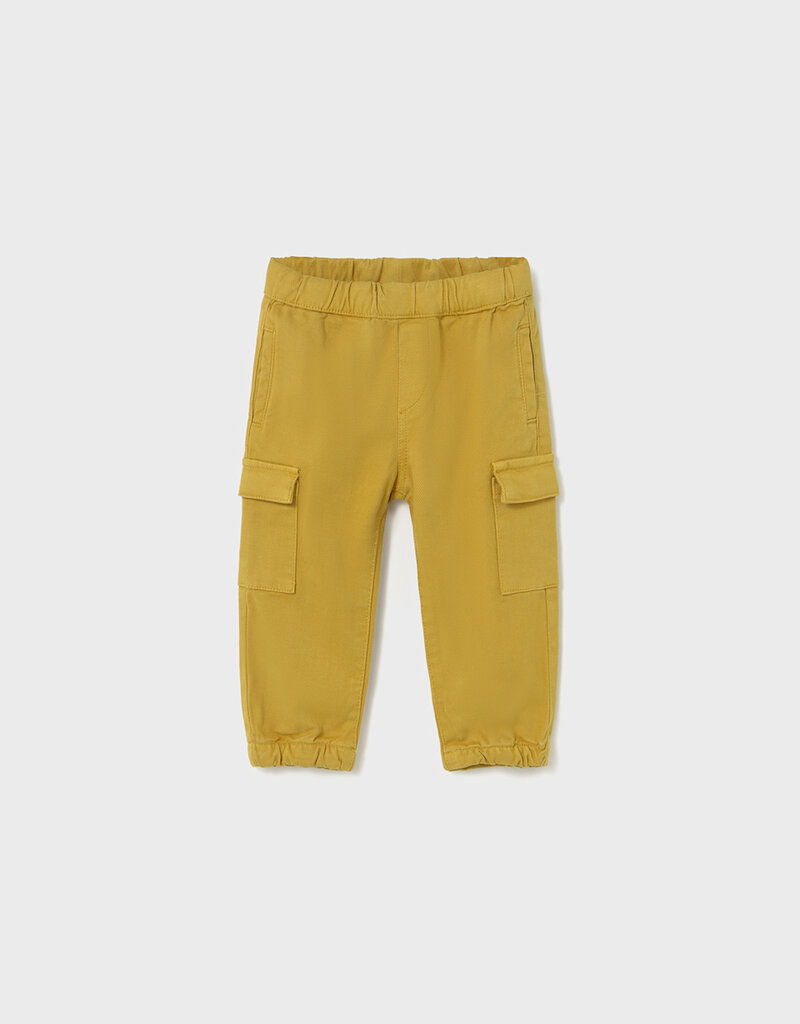 Mayoral Cargo Joggers Mustard