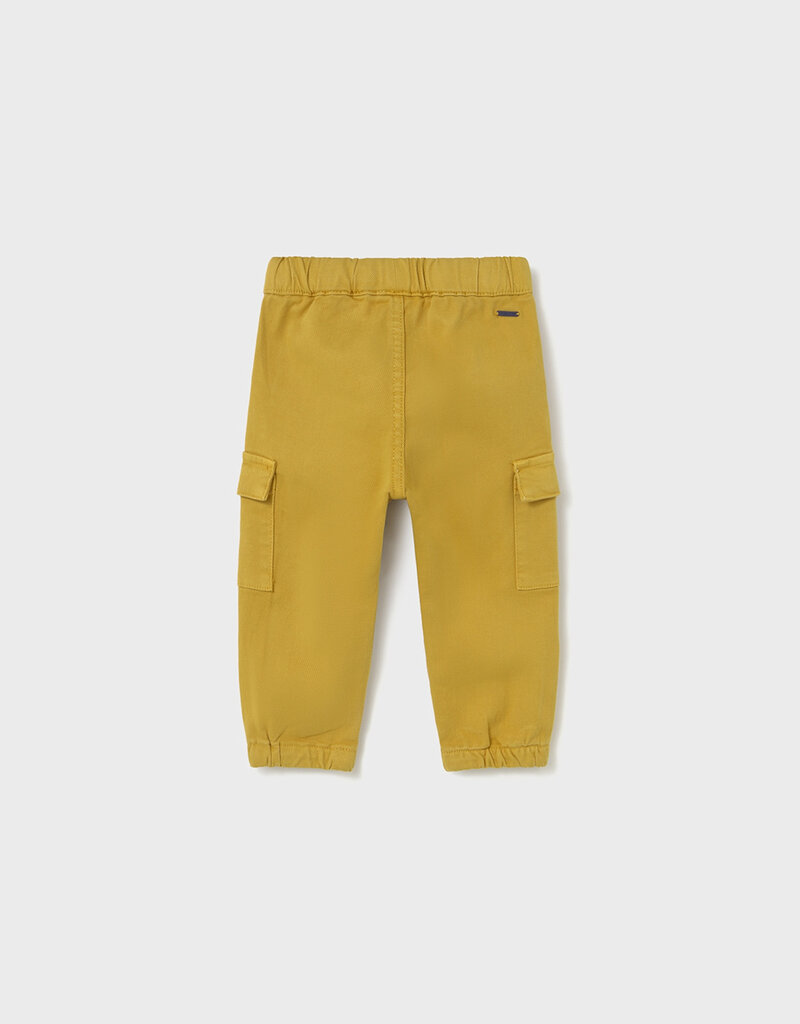 Mayoral Cargo Joggers Mustard