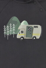 Mayoral Pullover Hoodie w/Camping Applique