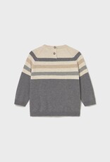 Mayoral Boys Graphite Block Sweater