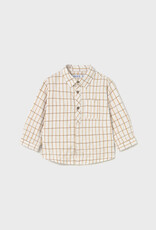 Mayoral L/S Buttondown Mustard Plaid
